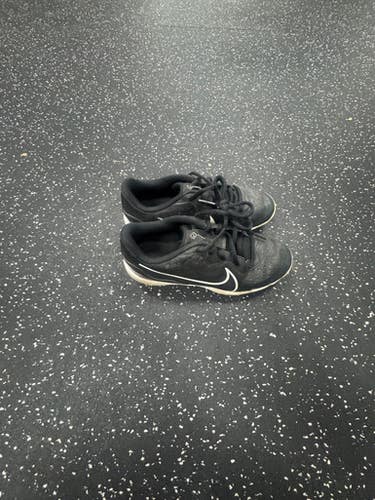 Used Nike DIAMOND BB/SB Cleats Black And White Junior 02 11849-S000033574