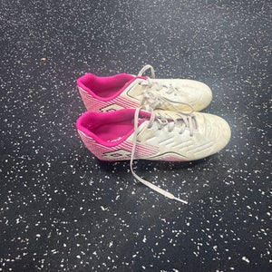 Used Lotto ROMA 700 Soccer Cleats Pink And White Junior 02 11849-S000033572