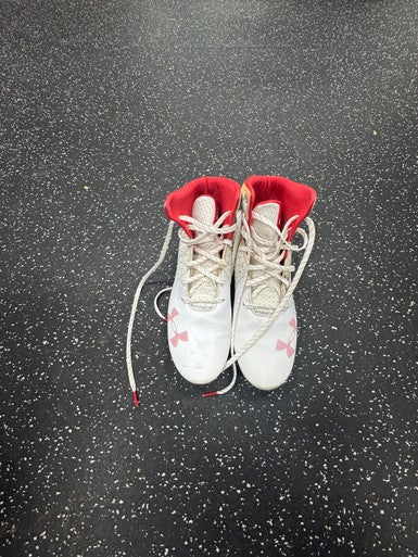 Used Under Armour LAX Cleats Womens White Senior 9 11849-S000033557