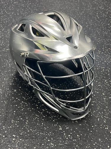 Used Cascade R Lacrosse Helmet Silver One Size 11849-S000033547