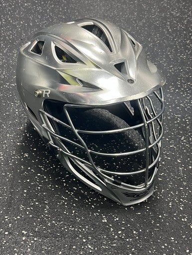 Used Cascade R Lacrosse Helmet Silver One Size 11849-S000033547