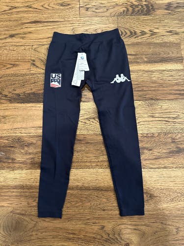 US Ski Team Kappa Dark Navy Medium/Large Adult Unisex Baselayer (New with Tags)