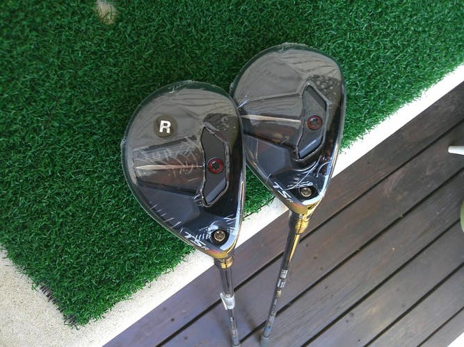 Titleist TSR2 (3H & 4H) Hybrid Set w/ TENSEI Blue Regular Flex Shafts