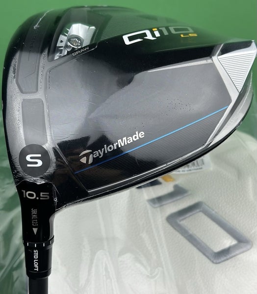 TaylorMade Qi10 LS Driver 10.5* LEFT Hand Tensei Blue AV Xlink Stiff Flex LH NEW