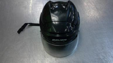 Used Bauer 2100 Helmet Half Visor Combo Black LG 11339-S000196366