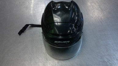 Used Bauer 2100 Helmet Half Visor Combo Black LG 11339-S000196366
