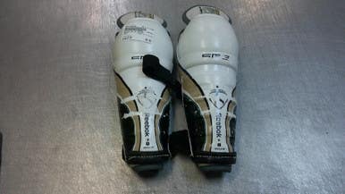 Used Reebok SC 87 SHINS Junior Shin Guards White 8" 11339-S000196339