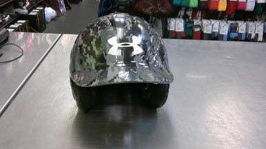 Used Under Armour HELMET Batting Helmet No Mask Grey MD 11339-S000196332