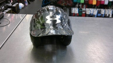 Used Under Armour HELMET Batting Helmet No Mask Grey MD 11339-S000196332