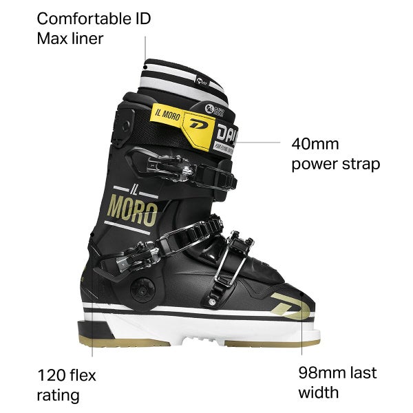 Mondo 28.5 Men's Dalbello IL Moro Uni Sublimation Ski Boots 120 flex (New)