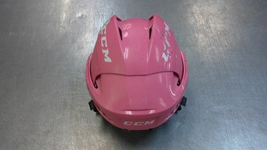 Used CCM FL40 NO CERTIFIED Hockey Helmet Only Pink XS 11339-S000196390