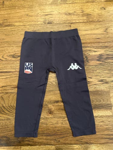 US Ski Team Kappa Gray Medium/Large Base Layer (New without Tags)