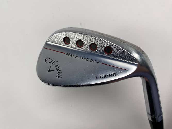 Callaway Mack Daddy 4 Chrome Wedge 56* 10 Dynamic Gold S200 Tour Issue RH