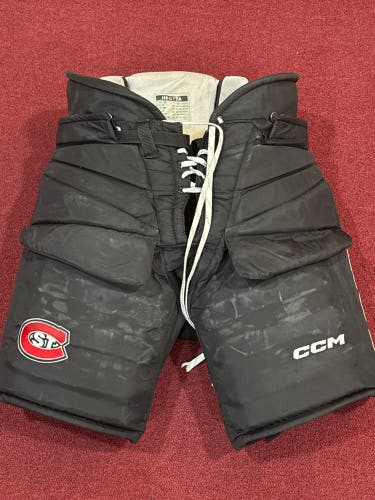 ST Cloud State Small CCM HPG 12A Goalie Pants Pro Stock Item#STSM