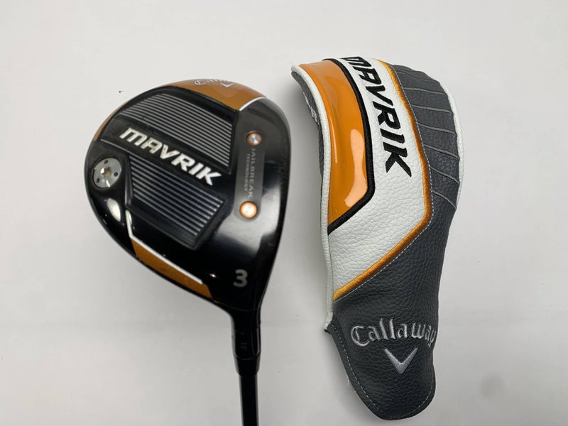Callaway Mavrik 3 Fairway Wood 15* EvenFlow Riptide 5.5 60g Regular RH HC