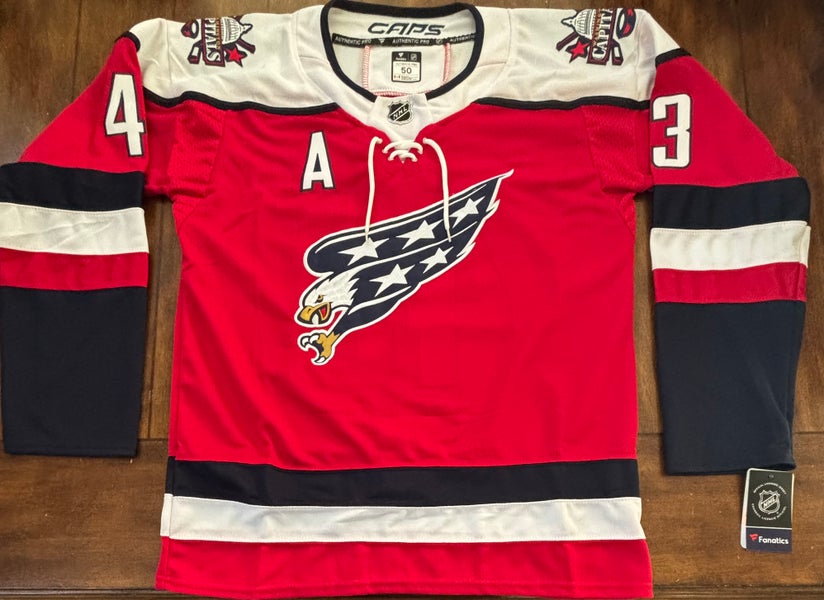 Washington Capitals Tom Wilson Eagle  Alternate Jersey Size AdultMedium (50) NWT