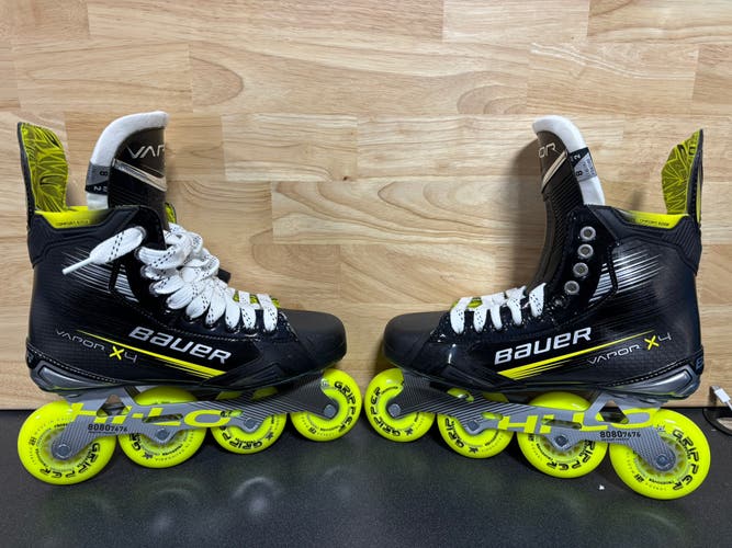 Bauer Vapor X4 Inline Skates Regular Width Size 8 Fit 2 (New)