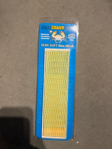 ECD Wax Mesh- Neon Green/White