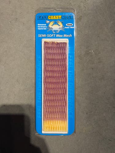 ECD Wax Mesh-Purple/White