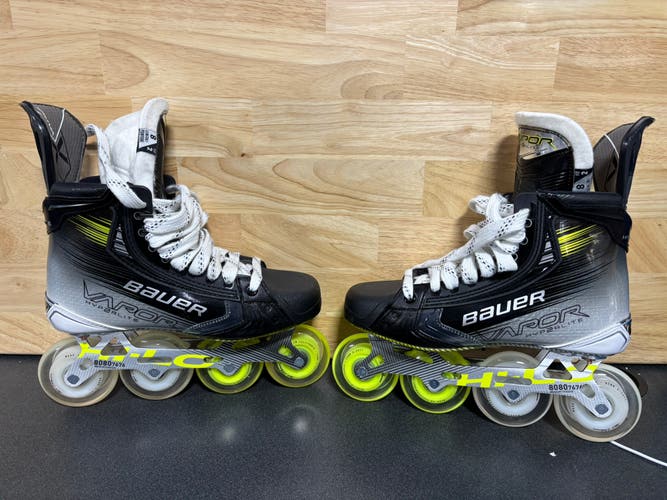 Bauer Hyperlite2 Inline Skates Regular Width Size 8 Fit 2 (New)
