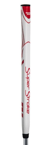 SuperStroke Off The Truck Zenergy 1.0P Putter Grip (White/Red, 17") Golf NEW