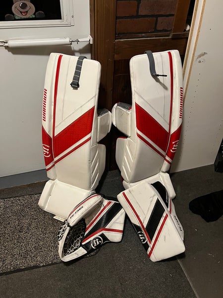 2023 Warrior Regular  (Used) Ritual G6 E+ Goalie Full Set (READ DESCRIPTION)