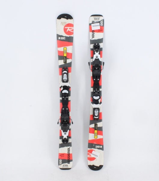 Rossignol Roc Kids Skis with Bindings - 100 cm Used