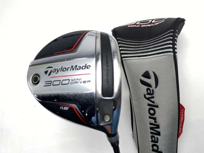 TaylorMade 300 Mini Driver 11.5* HZRDUS RDX Smoke 6.0 Black 70g Stiff RH HC