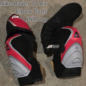 Junior Large Bauer Nike 70 Air Elbow Pads (Used)