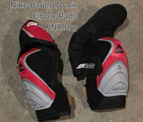 Junior Large Bauer Nike 70 Air Elbow Pads (Used)