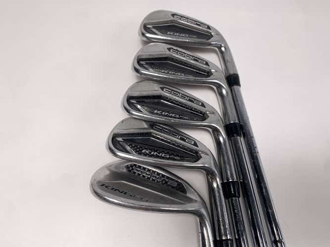 Cobra KING F8 Iron Set 7-PW+GW KBS Tour Stiff Steel Mens RH
