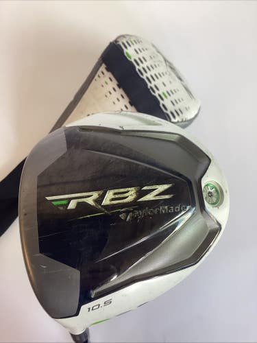 TaylorMade RBZ Lefthanded LH Driver 10.5* With Regular Graphite Shaft