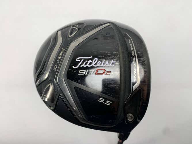 Titleist 917 D2 Driver 9.5* Mitsubishi Rayon Diamana Blue S+60x5ct 60g Stiff RH