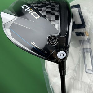 TaylorMade Qi10 Driver 10.5* Fujikura Ventus TR 5R Regular Flex w/ Cover NEW