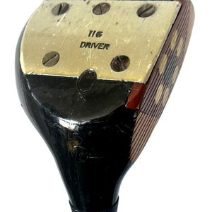 Vintage Hillerich & Bradsby Co. LO-SKOR Persimmon Driver with Pyratone Shaft RH