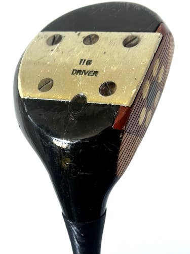 Vintage Hillerich & Bradsby Co. LO-SKOR Persimmon Driver with Pyratone Shaft RH