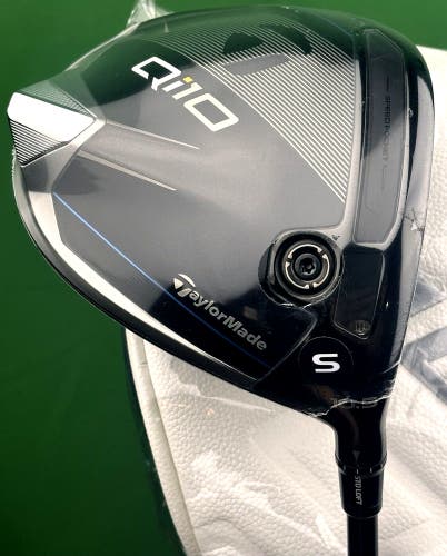 TaylorMade Qi10 Driver 10.5* Fujikura Ventus TR 5S Stiff S-Flex w/ Cover NEW