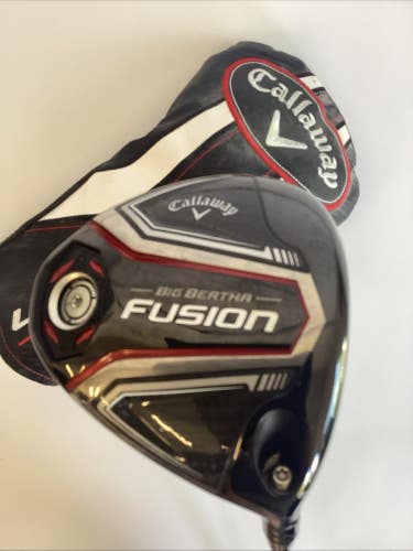 Callaway Big Bertha Fusion Driver 10.5* With Recoil F2 Seniors Graphite Shaft