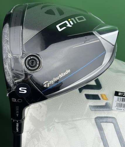 TaylorMade Qi10 Driver 9* LEFT Hand Ventus TR 5S Stiff Flex w/ Headcover LH NEW!