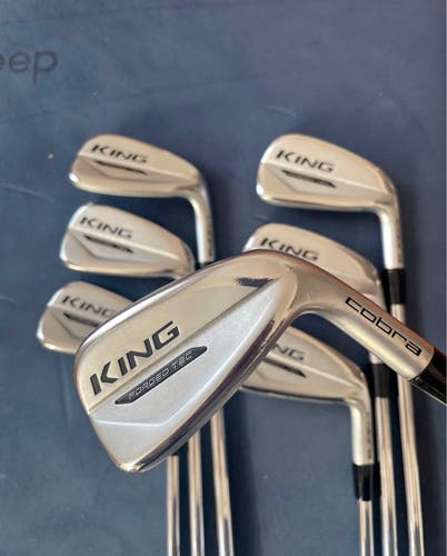Cobra KING Forged TEC 4-P Irons 
“Excellent condition / KBS S shafts /RH