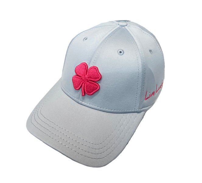 NEW Black Clover Live Lucky Premium Clover #133 Silver Fitted L/XL Golf Hat