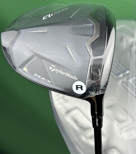 TaylorMade Qi35 MAX Driver 12* Regular Flex Fujikura Ventus TR 5R w/ Cover MINT!