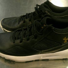Used Under Armour Basketball Shoes M Black Senior 9 11868-S000066521