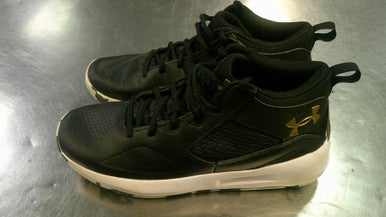 Used Under Armour Basketball Shoes M Black Senior 9 11868-S000066521