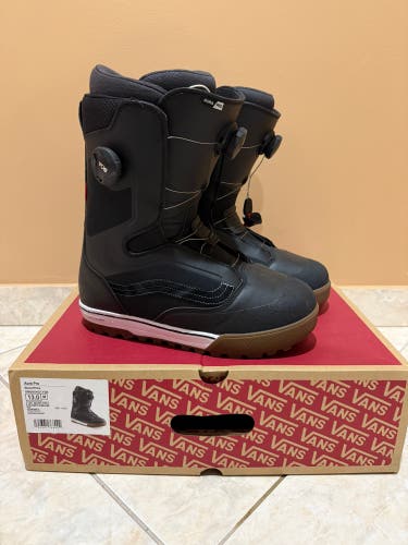 Men's Size 13.0 (W 14.0) Vans Aura pro Snowboard Boots Freeride (New)