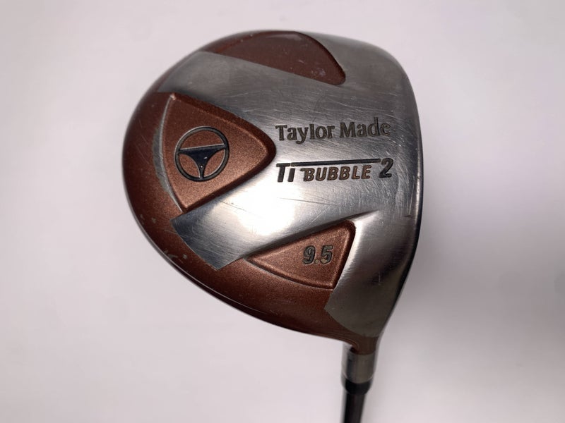 TaylorMade Ti Bubble 2 Driver 9.5* 90g Stiff Graphite Mens RH