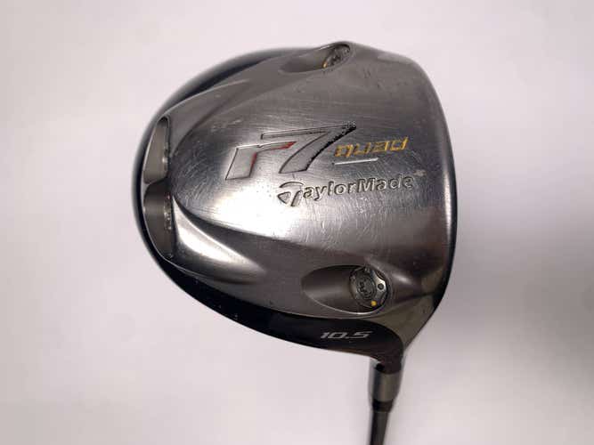 TaylorMade R7 Quad Driver 10.5* MAS2 65g Regular Graphite Mens RH