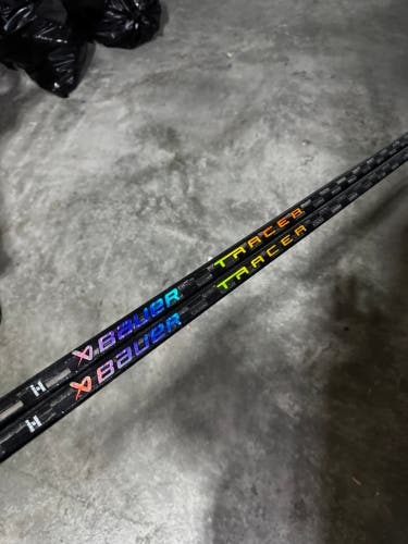 2 Pack - Pro Stock Bauer Nexus Tracer Left Hand Hockey Stick P91A 87 Flex