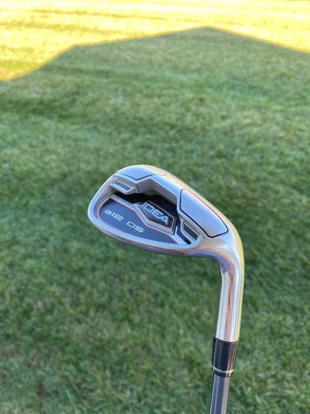 Adams A12 OS IDEA Gap Wedge 50 Pro Launch Blue 55g Senior Flex 35 NICE