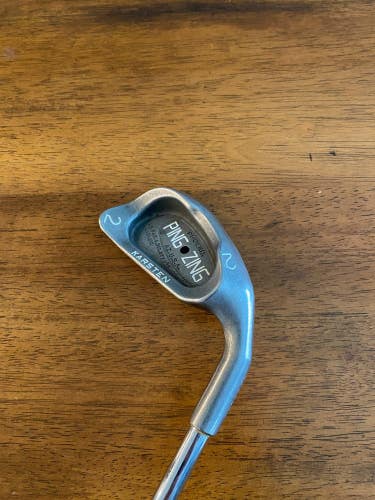 Ping Zing 2-Iron Black Dot JZ Steel Stiff Flex 39 NICE